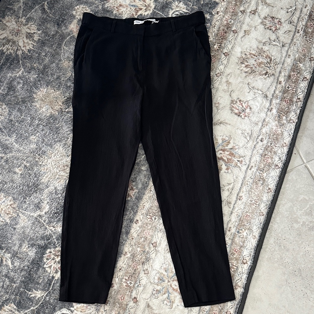 & Other Stories Black Ankle Pants